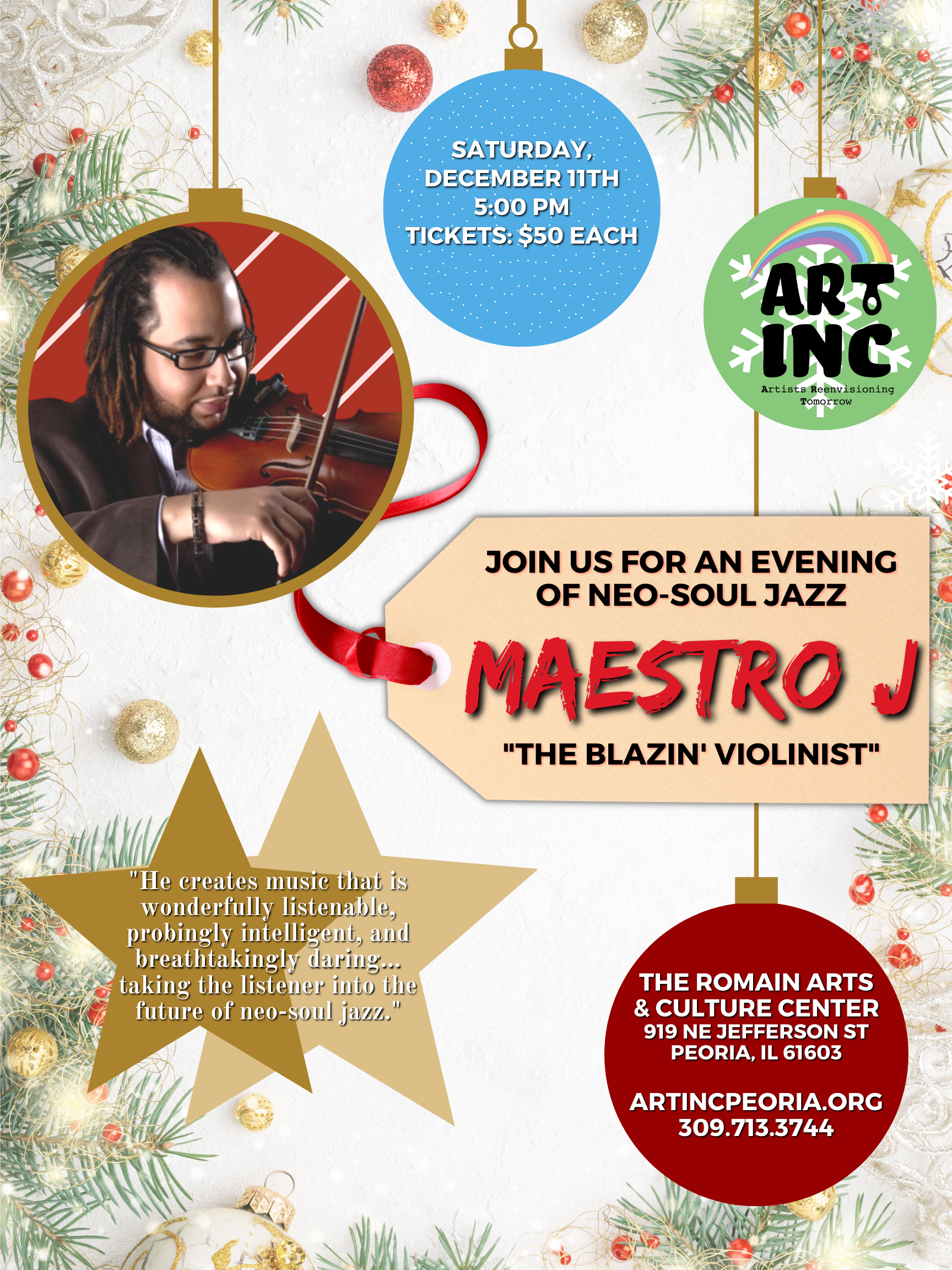Maestro Christmas Poster